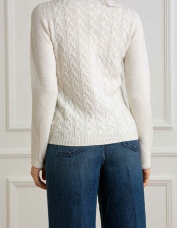 YOU GET IT-MAGLIA TRECCIA-PRE324720 ECRU