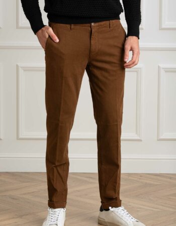RE-HASH-PANTALONE CHINOS MUCHA-RHP2492290N TABACCO