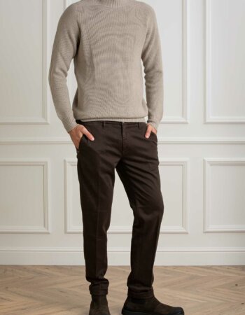 RE-HASH-PANTALONE CHINOS MUCHA-RHP2492417A4 CIOCCOLATO