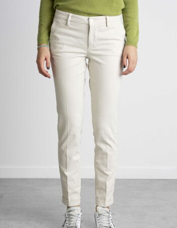 RE-HASH-PANTALONE GLORIA CHINO-RHP2782367 PANNA