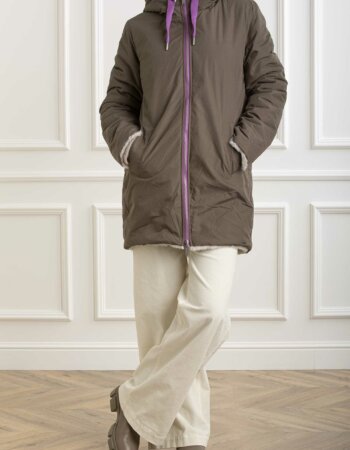 RINO PELLE-PARKA REVERSIBILE-RINJAVIN HUNTER