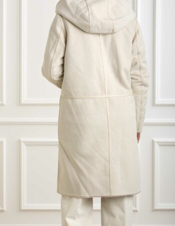 RINO PELLE-ECOMONTONE REVERSIBILE LUNGO CON ZIP-RINTINOVA BEARCH