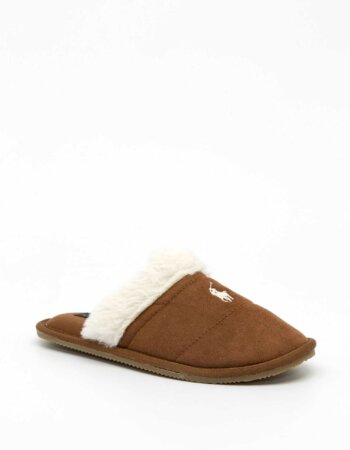 RALPH LAURENT-CIABATTA Snuff Microsuede w/ Cream PP-RL103631 BEIGE