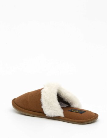 RALPH LAURENT-CIABATTA Snuff Microsuede w/ Cream PP-RL103631 BEIGE