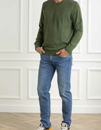 RALPH LAUREN-MAGLIONE M/L-RL876714A24 OLIVE