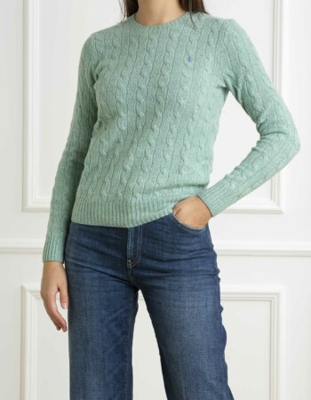 RALPH LAUREN-MAGLIA M/L JULIANNA-RL910421A24 GREEN