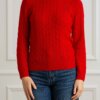 RALPH LAUREN-MAGLIA M/L JULIANNA-RL910421A24 RED