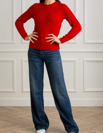 RALPH LAUREN-MAGLIA M/L JULIANNA-RL910421A24 RED