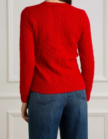 RALPH LAUREN-MAGLIA M/L JULIANNA-RL910421A24 RED