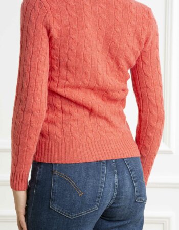 RALPH LAUREN-MAGLIA M/L JULIANNA-RL910421A24 ROSETTE