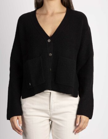 RALPH LAUREN-CARDIGAN VN PP-RL910426 BLACK