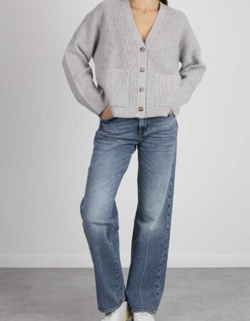 RALPH LAUREN-CARDIGAN VN PP-RL910426 GREY