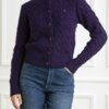 RALPH LAUREN-CARDIGAN  M/L-RL910443A24 PURPLE