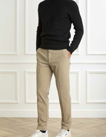 RRD-PANTALONE TECHNO-RRDW24222 TABACCO