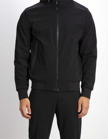 RRD-GIUBBINO WINTER THERMO HOOD UOMO-RRDWES009 NERO