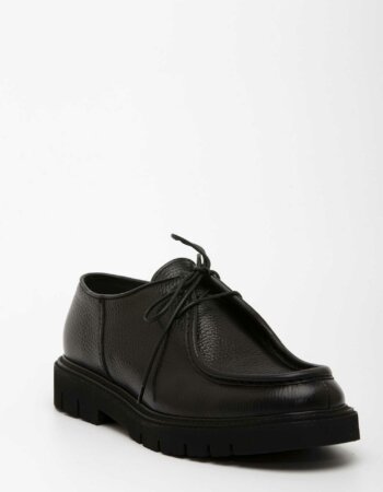 SEBOY'S-SCARPA PELLE BATTUTA U33MARS-SB1046CAMDBRIDGE NERO