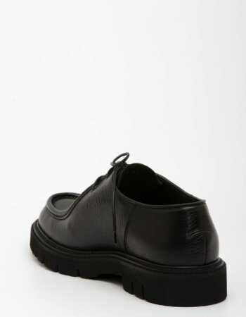 SEBOY'S-SCARPA PELLE BATTUTA U33MARS-SB1046CAMDBRIDGE NERO