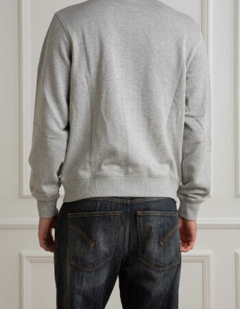 SUN68-CARDIGAN BUTTON COTTON FL-SNF44106 GRIGIO