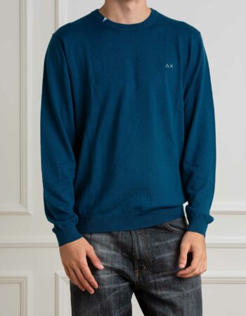 SUN68-FELPA ROUND SOLID-SNK44101 BLUE