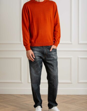 SUN68-FELPA ROUND SOLID-SNK44101 RUST