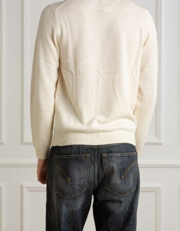 SUN68-FELPA ROUND SOLID WARM-SNK44110 BIANCO