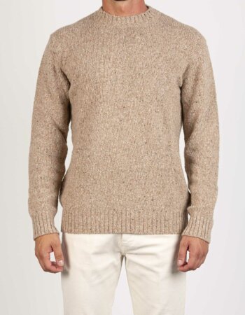 TAGLIATORE-MAGLIA "BOTTONATO"-TAGAGEPWI23 BEIGE