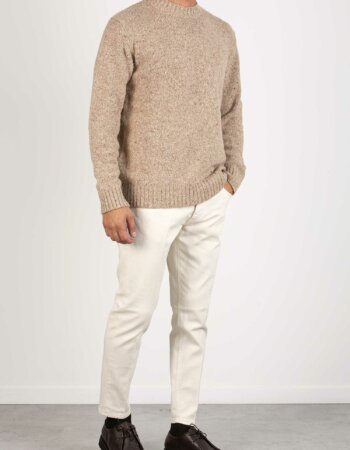 TAGLIATORE-MAGLIA "BOTTONATO"-TAGAGEPWI23 BEIGE