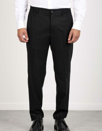 TAGLIATORE-PANTALONE UOMO IN LANA-TAGARCON550042 NERO