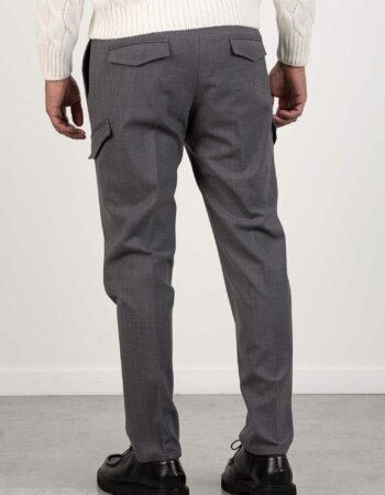 TAGLIATORE-PANTALONE ELASTICO IN LANA-TALANG970137 GRIGIO