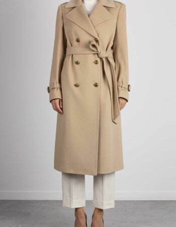 TAGLIATORE-CAPPOTTO LUNGO MISTO KAS