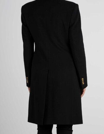 TAGLIATORE-CAPPOTTO MISTO KAS.DOPPIO PET.-TAPARIGI10B350001 NERO