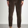 TELERIA ZED-PANTALONE IN VELLUTO-TELPARKERQVR MORO
