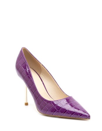TWENTY FOURHAITCH-DECOLTE PUMP SCINTILLANTE-TWCOPAL VIOLA