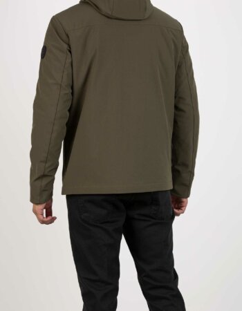 WOOLRICH-PACIFIC SOFT SHELL JACKET-WLWOOU0791MRUT3496 GREEN