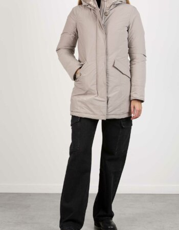 WOOLRICH-LUXURY ARCTIC PARKA-WLWWOU0686FRUT3128A3 TAUPE