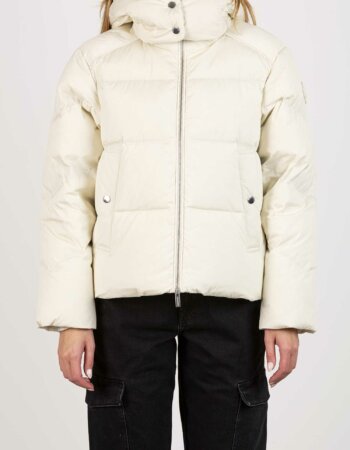 WOOLRICH-ALSEA SHORT DOWN PUFFER-WLWWOU0883FRUT1148 MILKY