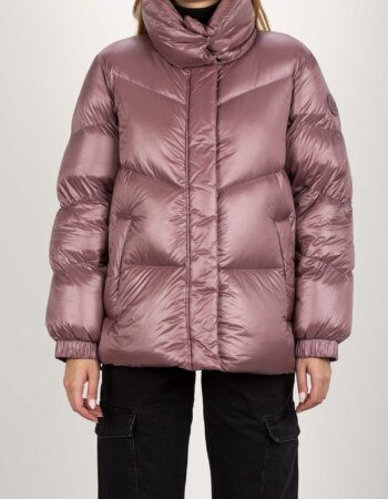 WOOLRICH-ALIQUIPPA PUFFER JACKET-WLWWOU0925FRUT3085 AMETHYST