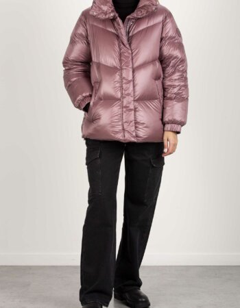 WOOLRICH-ALIQUIPPA PUFFER JACKET-WLWWOU0925FRUT3085 AMETHYST