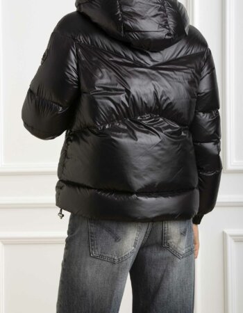 WOOLRICH-GIACCONE ALIQUIPPA SHORT PUFFER-WLWWOU0927FRUT3085A4 BLACK