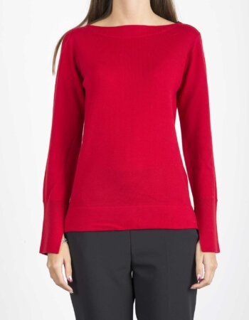 ALPHA-MAGLIA BARCA M/L-APAD6003C ROSSO