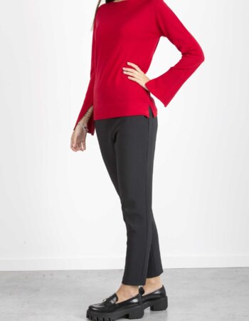 ALPHA-MAGLIA BARCA M/L-APAD6003C ROSSO