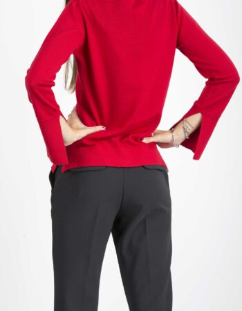 ALPHA-MAGLIA BARCA M/L-APAD6003C ROSSO