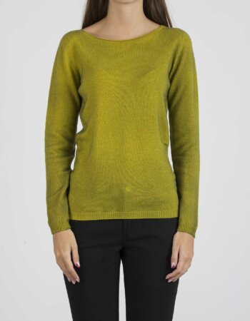 AROVESCIO-MAGLIA 100% CASCHMIRE-ARO072007 VER