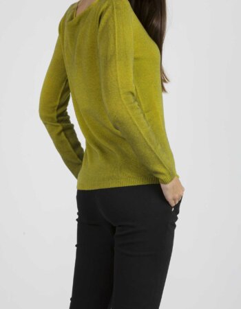 AROVESCIO-MAGLIA 100% CASCHMIRE-ARO072007 VER