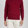 ALTEA-MAGLIA GIRO MERINOS-AT2161126 ROSSO