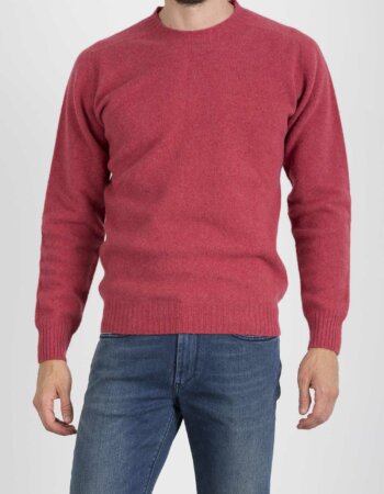 ALTEA-MAGLIA GIRO SHETLAND-AT2161200 ROSA