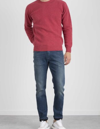 ALTEA-MAGLIA GIRO SHETLAND-AT2161200 ROSA