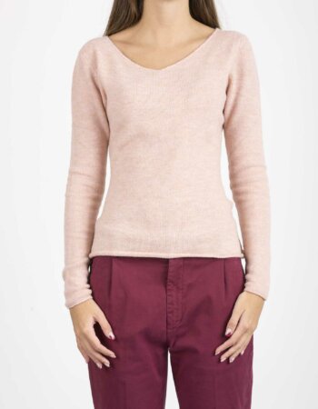 -MAGLIA V-AVTID18A ROSA