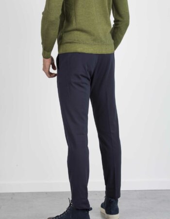 CRUNA-PANTALONE MITTE JERSY-CRUMITTE827 BLU