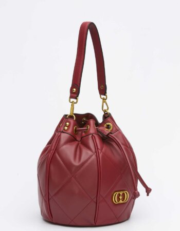 LA CARRIE-BORSA GIGI EGG-LCMA900LEA ROSSO